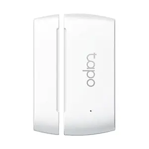 Tp-Link T110 Smart Door/Window Contact Sensor,Real-Time Monitor,Instant Push Notification,Battery Included,Easy Installation,Work with Alexa, Hub Required Sold Separately