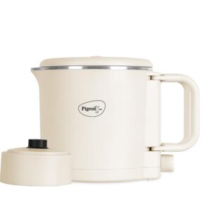 Multi-cook Kettle,600 Watts,0.8 Litre, used for Boiling Water, making tea and coffee, instant noodles, soup etc (Cream)