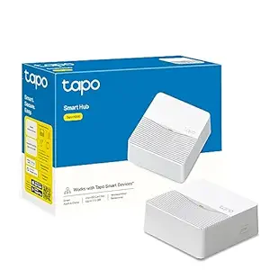 Tp-Link H200 Smart Hub with Built-in Chime, Requires 2.4Ghz Wi-Fi, Connect Up to 64 Smart + 4 Camera Devices, Sub-1G Low-Power Wireless Protocol, 512Gb Local Storage