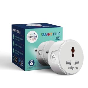 10A smart plug with Energy monitoring- Suitable for small appliances like TVs, Electric Kettle, Mobile and Laptop Chargers (Works with Alexa and Google Assistant)