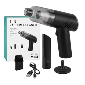 3-in-1 Vacuum Cleaner for Car & Home – Compact, Cordless, Wet & Dry, Blower Function, Mini & Portable for Sofa, Dust, and Deep Cleaning - portable vacuum cleaner for car, bike and sofa