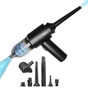 Vacuum Cleaner for Home and Car with Blower & Duster Multiple Attachments Mini Handheld Rechargeable Cordless Wireless Vacuums 9000pa 130W 150ml
