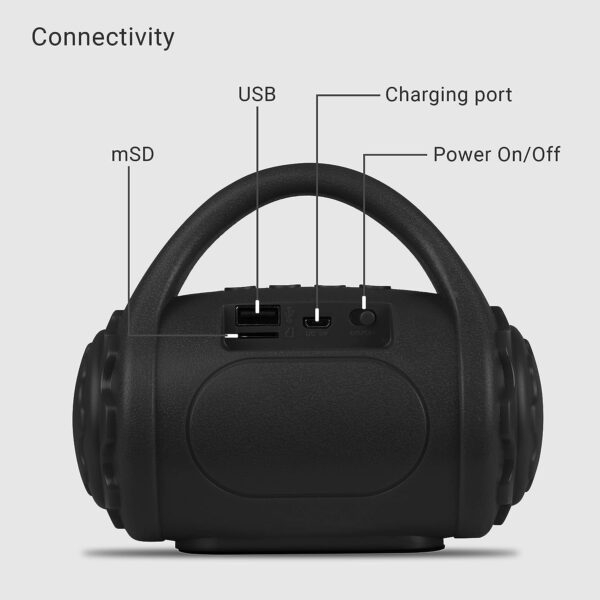 3W Wireless Bluetooth Portable Speaker With Supporting Carry Handle