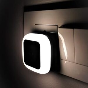 0.5W Led Plug in Smart Night Lamp with Automatic Sensor Smart Led Night Lamp -(Warm White) Pack of 1(Polycarbonate)
