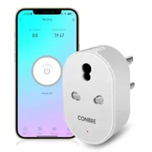 16A Wifi + BT Smart Plug for automation, Energy Monitoring, remote and time control | Suitable for power appliances like ACs, Geysers & Water Pumps (supports Amazon Alexa) (16A Power Plug)