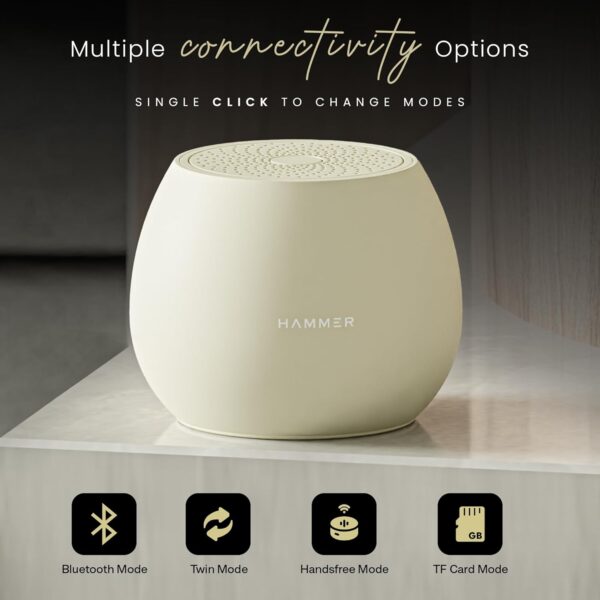 Bluetooth Wireless Speaker with Twin Pairing