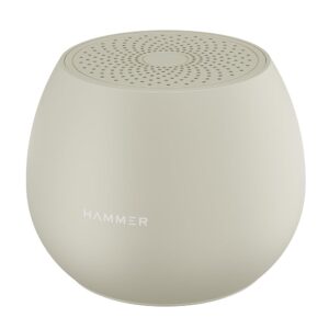 HAMMER Drop 5W Bluetooth Wireless Speaker with Twin Pairing, 1200 mAh Battery, 100H Standby Time, TWS Function, TF Card, USB Slot, Auto-Pairing, in-Built Mic, Type-C Charging,...