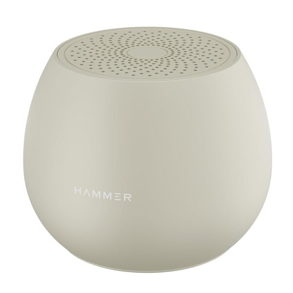 HAMMER Drop 5W Bluetooth Wireless Speaker with Twin Pairing, 1200 mAh Battery, 100H Standby Time, TWS Function, TF Card, USB Slot, Auto-Pairing, in-Built Mic, Type-C Charging,...