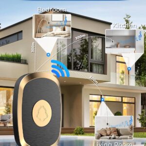 Spromoce Wireless Door Bell for Home