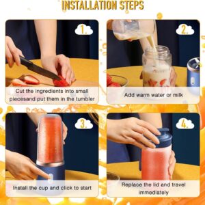 USB Rechargeable Smoothie Mini Juicer