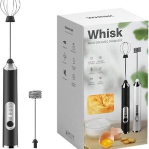 Milk Frother Hand Blender Coffee Frother Blender USB Rechargeable Electric Foam Maker Electric Coffee Beater for Cappuccino Whisker for Egg Hand Blender