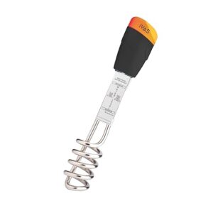 1000 W Shock-proof Immersion Rod, Water-proof, Low Cost Water Heating, Indicator Light, High Grade Nickel Coated Copper Element, Bucket Clip, Double ISI Certified, 2-year warranty
