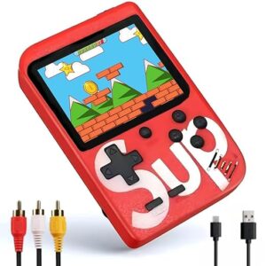 Video Game for Kids , Handheld 400 in 1 Games for Kids - Game Box with TV Output & with Gaming Console - Rechargeable Video Game for Kids (Style 3)