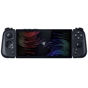 Android Gaming Handheld with Kishi V2 Pro Controller (Qualcomm Snapdragon G3X Gen 1, 6.8” 144Hz AMOLED FHD+ Touchscreen Display, HyperSense Haptics, PC, Xbox, and Cloud Gaming) Black