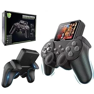 Handheld Gaming Console for Kids & Adults | 520 Classic Built-in Games | Retro Video Game Player | Portable, Rechargeable, TV Output | Toy & Gift for Boys Girls Ages 6-14 | Mini Game Box
