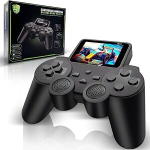 2025 Premium Edition Video Game 520 in 1 Handheld Game Console, Video Gaming Player Colorful HD Screen USB Rechargeable Portable Game Console Games Best Toy Gift for 5 Years to 16 Years Kids