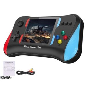 Classic Retro Handheld Console With Gamepad - 3.5In Hd Screen Video Game For Kids|For Age 8-10|Return Gifts For Birthday Party|Video Game For Tv|Usb Rechargeable,Multicolor