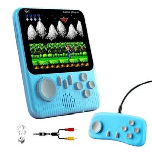 Retro 3.5-Inch LCD Color Screen Handheld Game with Gamepad Support Console Mini Ultra-Thin 666 Built-in Games Player Gift for Kids