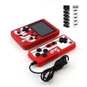 SUP 400 in 1 Retro Game Box with Remote Control for 2 Player, Handheld Classical Game PAD Can Play On TV, 400 Games Like Contra, Tank, Bomber Man, Aladdin, Etc. (A Like Star Product)