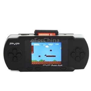 PVP Station Kid's LCD Display Pocket Game Console with Card (Black)