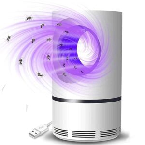 Mosquito Killer Lamp for Home Bug Zappers Fly Killer Machine USB Powered and Chemical-Free, Quiet Operation Mosquito Killer Machine for Office, Indoor, Safe for Kids and Pets (Mosquito Lamp 02)